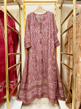 3Pcs Embroidered Chiffon Gown