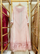 3Pcs Embroidered Chiffon Gown