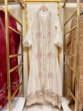 3Pcs Embroidered Chiffon Gown