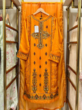 2Pcs Embroidered Chiffon Suit