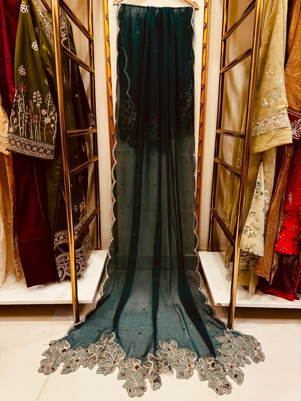 Dhagha Kari – 3Pcs Embroidered Suit | Luxury Threadwork Collection