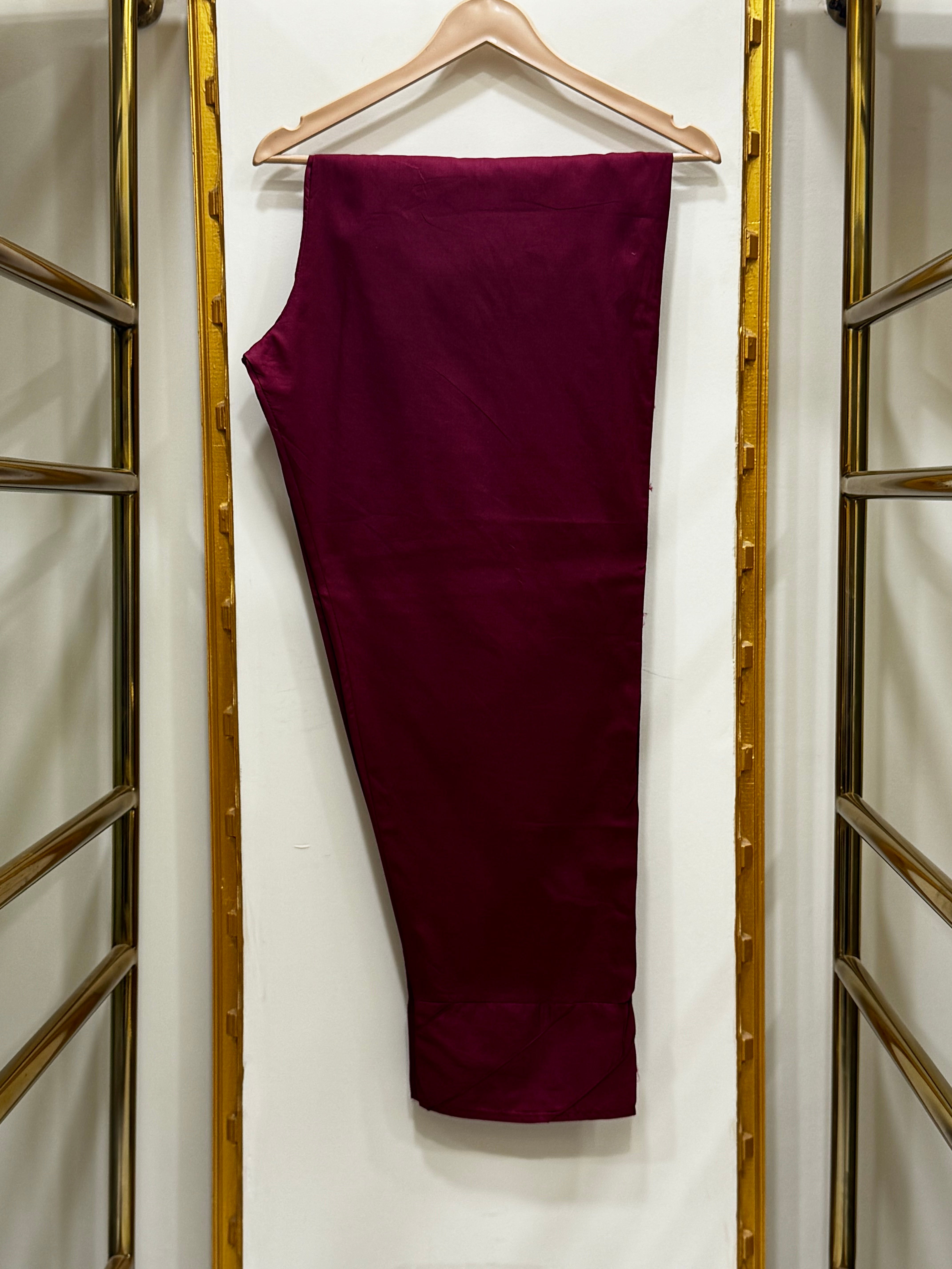 Embroidered Cotton Co-Ord Set – Premium 2Pcs Shirt & Trouser Outfit