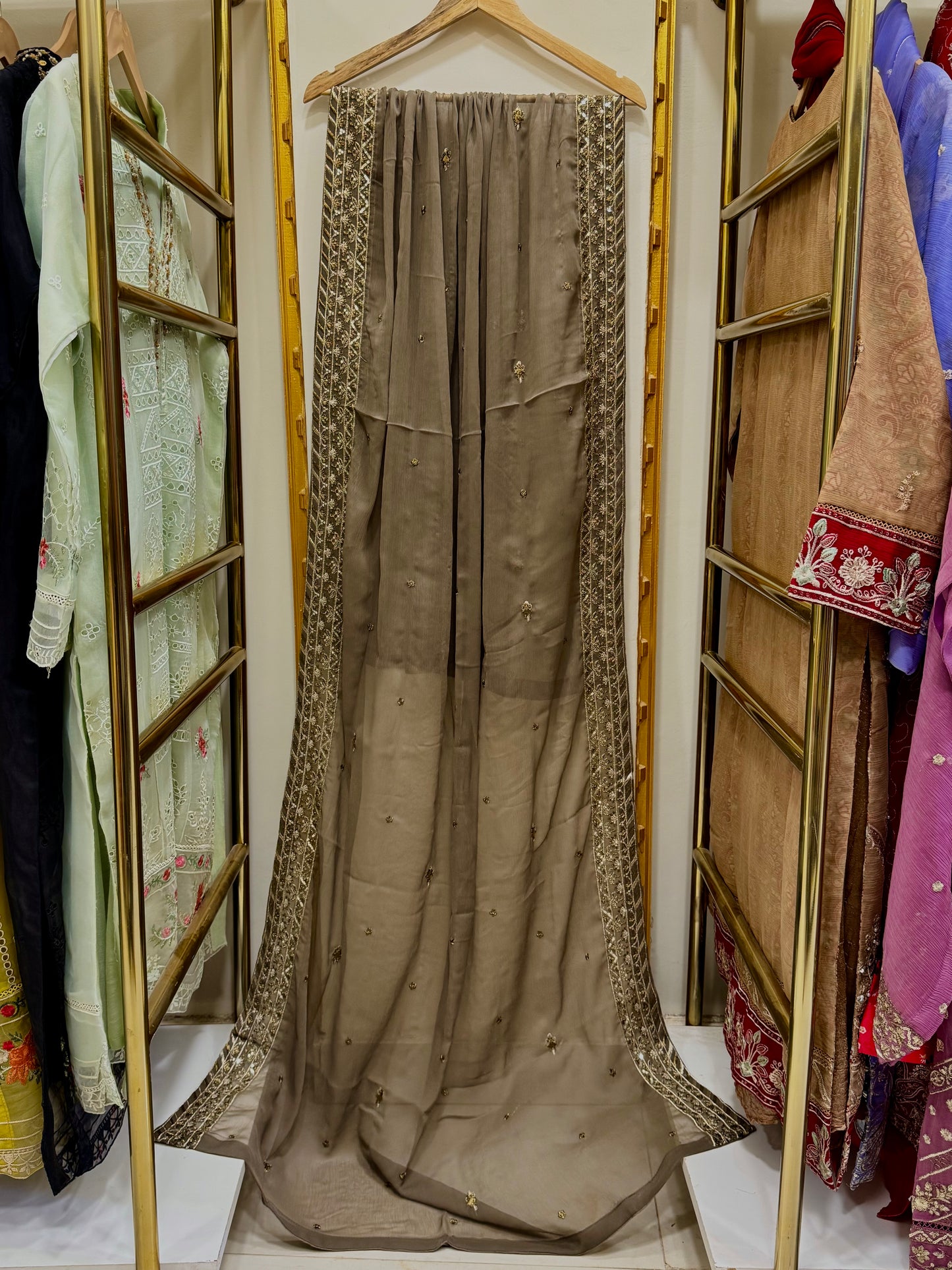 Elysian Dream – Luxury Embroidered Bamber Chiffon Maxi