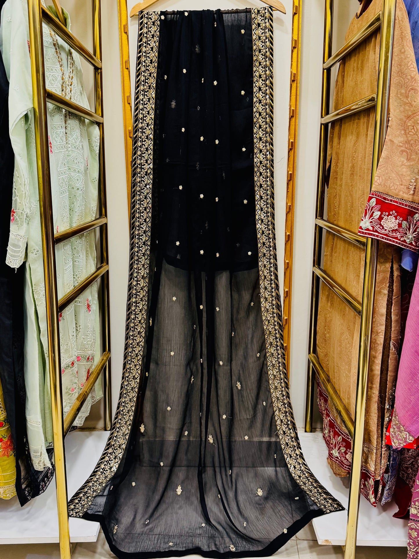 Elysian Dream – Luxury Embroidered Bamber Chiffon Maxi