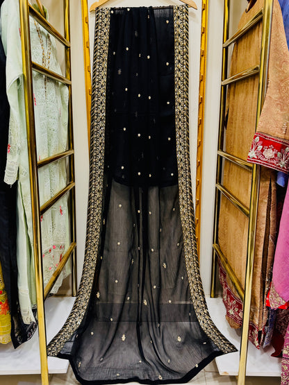 Elysian Dream – Luxury Embroidered Bamber Chiffon Maxi