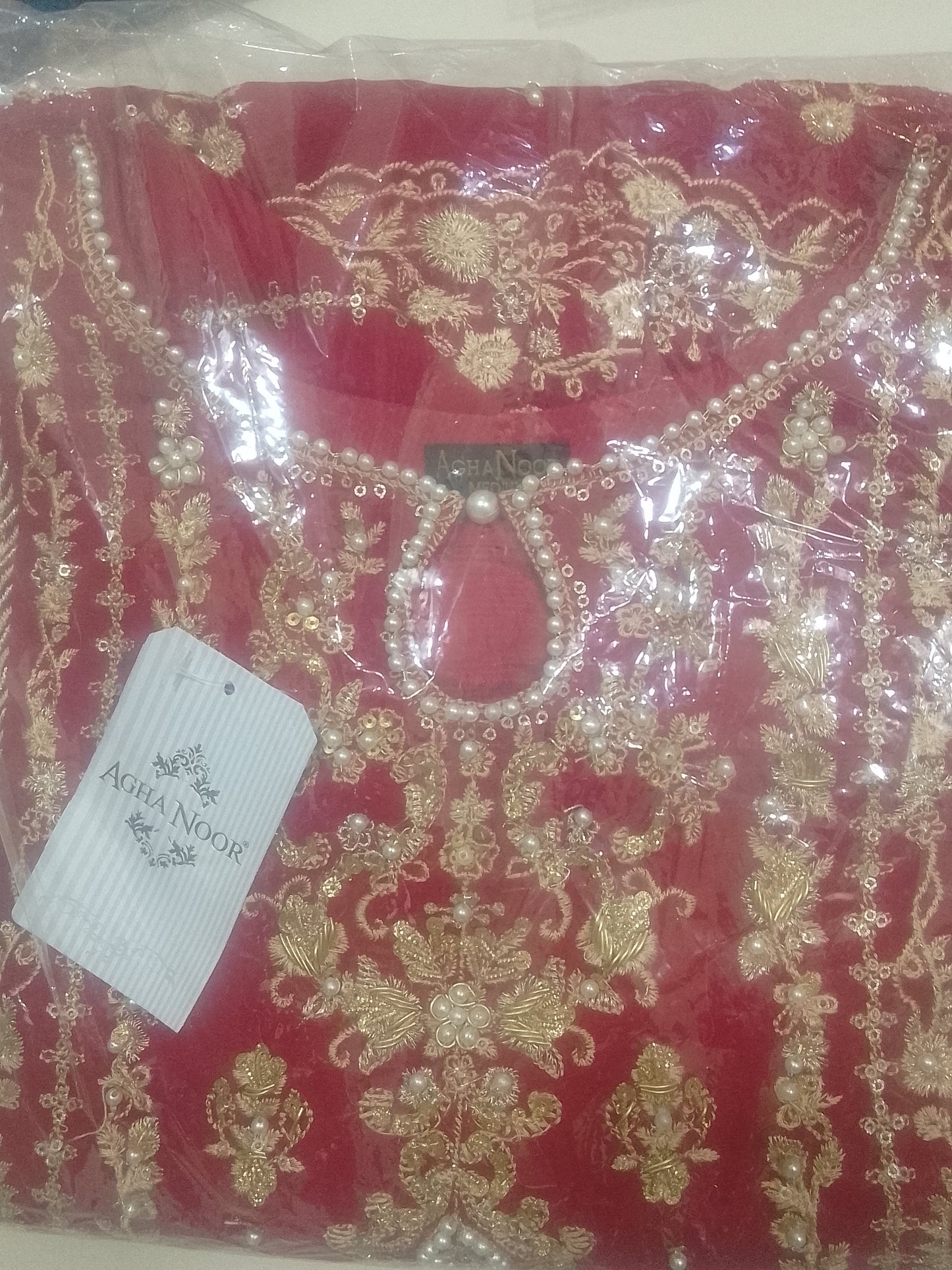 2Pcs Embroidered Chiffon Suit