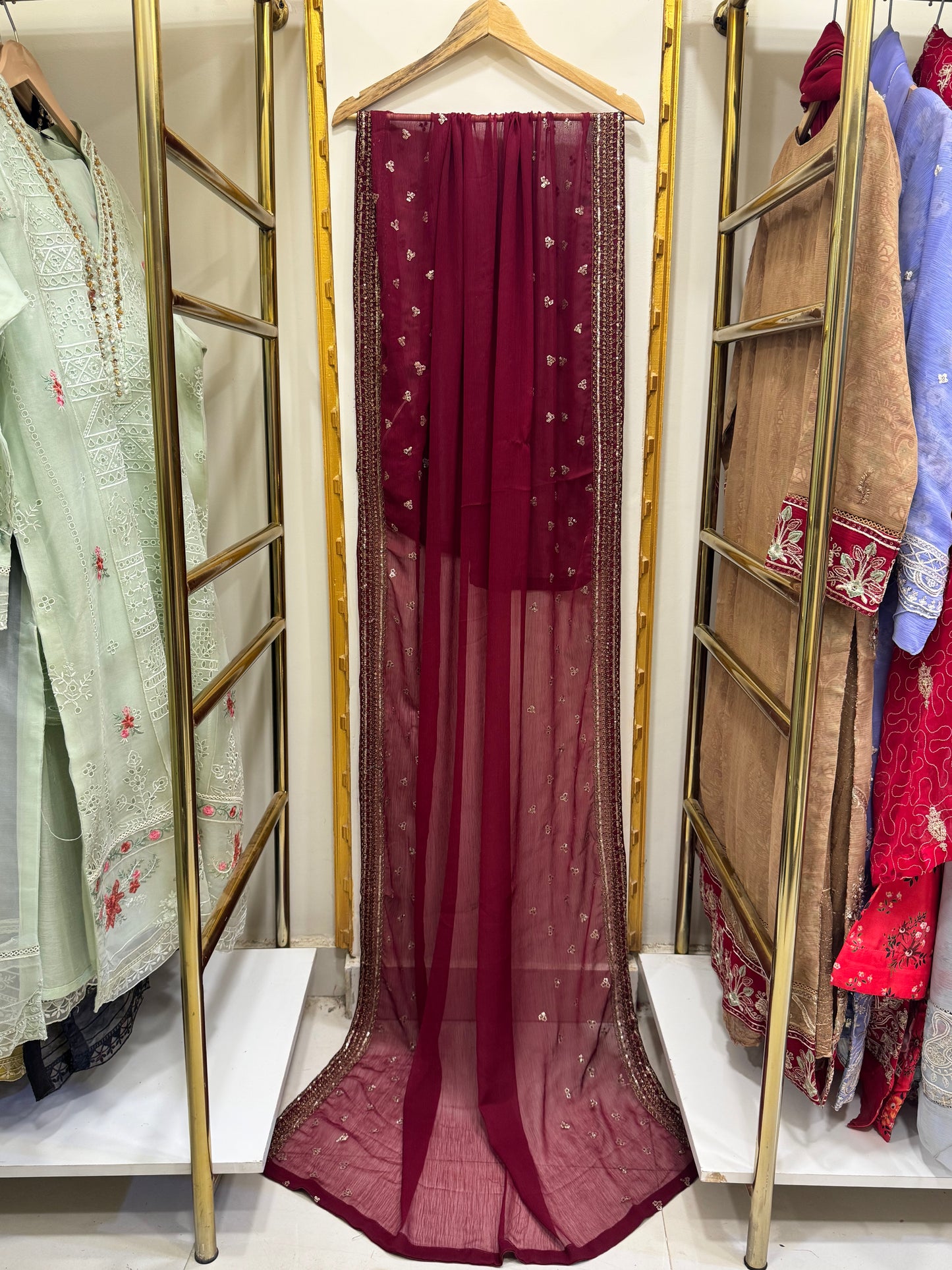 Elysian Dream – Luxury Embroidered Bamber Chiffon Gown